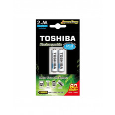 1.2V 1800mAh AA ΜΠΑΤΑΡΙΑ NiMH ΕΠΑΝΑΦΟΡΤΙΖΟΜΕΝΗ TOSHIBA