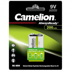 9V 200mAh ΜΠΑΤΑΡΙΑ NiMH ΕΠΑΝΑΦΟΡΤΙΖΟΜΕΝΗ CAMELION