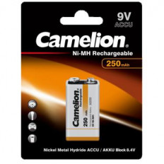 9V 250mAh ΜΠΑΤΑΡΙΑ NiMH ΕΠΑΝΑΦΟΡΤΙΖΟΜΕΝΗ CAMELION