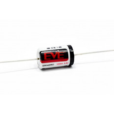 3.6V 1200mAh 1/2AA ΜΠΑΤΑΡΙΑ ΛΙΘΙΟΥ ME ΑΚΡΟΔΕΚΤΕΣ EVE 14250