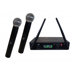 JRU 521LD ΑΣΥΡΜΑΤΟ ΜΙΚΡΟΦΩΝΟ ΧΕΙΡΟΣ ΔΙΠΛΟ