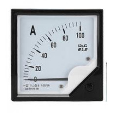 100A/5A AC ΑΝΑΛΟΓΙΚΟ ΑΜΠΕΡΟΜΕΤΡΟ 96Χ96mm