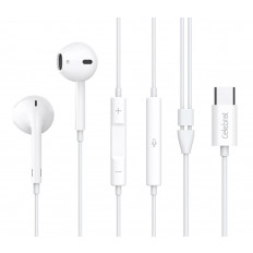 E500 HANDSFREE USB-C 1.2m CELEBRAT ΛΕΥΚΑ