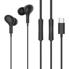 D13 HANDSFREE USB-C 1.2m CELEBRAT ΜΑΥΡΑ