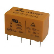 ΡΕΛΕ 24V DC 2 ΕΠΑΦΩΝ 1A DSY2Y S224L