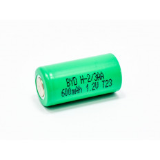 1.2V 600mAh 2/3AA ΜΠΑΤΑΡΙΑ NiCd ΕΠΑΝΑΦΟΡΤΙΖΟΜΕΝΗ BYD