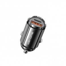 ΤΡΟΦΟΔΟΤΙΚΟ ΑΥΤΟΚΙΝΗΤΟΥ MINI PD 20W USB QC3.0A & TYPE-C