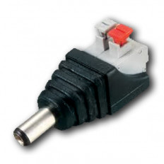 ΦΙΣ DC 5.5x2.1mm ΚΛΕΜΑ ΜΕ ΠΙΕΣΤΙΚΟΥΣ ΑΝΤΑΠΤΟΡΑΣ