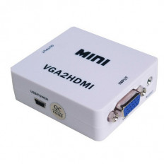 ΜΕΤΑΤΡΟΠΕΑΣ VGA ΣΕ HDMI ME ΗΧΟ  (VGA2HDMI)