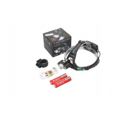 ΦΑΚΟΣ ΚΕΦΑΛΗΣ ΕΠΑΝΑΦΟΡΤΙΖΟΜΕΝΟΣ ΜΕ 3 CREE LED 1826Α