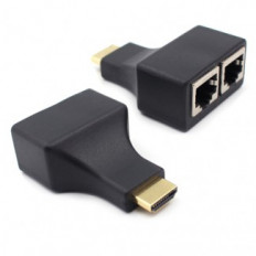 HDMI ΠΡΟΕΚΤΑΣΗ 30m ΜΕΣΩ 2xUTP CAT5e/6