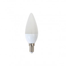 5W ΛΑΜΠΑ LED E14 ΚΕΡΙ 6000K ΨΥΧΡΟ ΛΕΥΚΟ 280° 400 lm