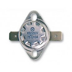 165°C ΘΕΡΜΟΣΤΑΤΗΣ ΜΕΤΑΛΛΙΚΟΣ KSD301 N.C.10A 250V ΒΙΔΩΤΟΣ ΟΡΙΖΟΝΤΙΟΣ Φ15.8