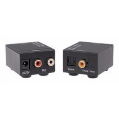 ΜΕΤΑΤΡΟΠΕΑΣ ΨΗΦΙΑΚΟΥ ΗΧΟΥ TOSLINK Ή COAXIAL ΣΕ ΑΝΑΛΟΓΙΚΟ (STEREO RCA)