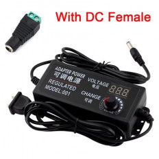 ΡΥΘΜΙΖΟΜΕΝΟ ΤΡΟΦΟΔΟΤΙΚΟ SWITCHING ΜΕ DISPLAY 9-24V 3Αmax