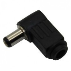 ΦΙΣ DC 2.5x5.5x9mm ΓΩΝΙΑ ΠΛΑΣΤΙΚΟ