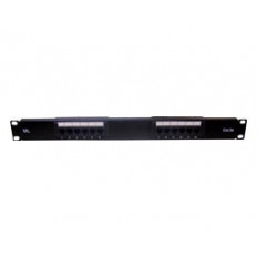 PATCH PANEL 12 ΕΠΑΦΩΝ CAT5e 1U