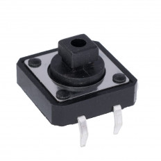 MΠΟΥΤΟΝ PUSH-ON 4 ΕΠΑΦΩΝ 12x12/Y7.3mm