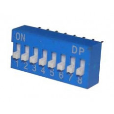 DIP SWITCH 8P STANDARD