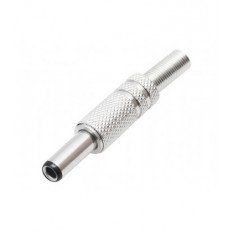 ΦΙΣ DC ΤΡΟΦΟΔΟΣΙΑΣ 5.5x2.5x14mm ΜΕΤΑΛΛΙΚΟ