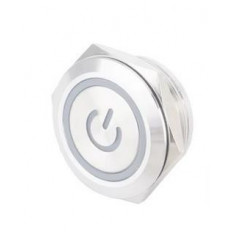 12mm ΜΠΟΥΤΟΝ PUSH-ON  ΦΩΤΕΙΖΟΜΕΝΟ ΧΑΜΗΛΟΥ ΠΡΟΦΙΛ 4 ΕΠΑΦΩΝ