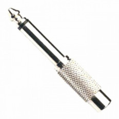6.3mm MONO AΡΣΕΝΙΚΟ - RCA ΘΗΛΥΚΟ ΑΝΤΑΠΤΟΡΑΣ NIKEL