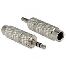 3.5mm STEREO ΑΡΣENIKO - 6.3mm STEREO ΘHΛYΚΟ ΑΝΤΑΠΤΟΡΑΣ NIKEL