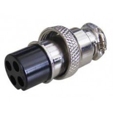 4pin ΦΙΣ ΜΙΚΡΟΦΩΝΙΚΟ ΘΗΛΥΚΟ ΚΑΛΩΔΙΟΥ GX16