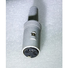 ΦΙΣ DIN ΘΗΛΥΚΟ ΠΛΑΣΤΙΚΟ ΚΑΛΩΔΙΟΥ 5p 180o