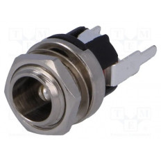 ΦΙΣ DC 2.1mm ΒΙΔΩΤΟ ΓΙΑ ΠΛΑΚΕΤΑ ΜΕΤΑΛΛΙΚΟ ΣΤΡΟΓΓΥΛΟ