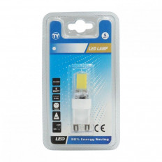 5W ΛΑΜΠΑ LED 220V G9 COB LED 6500K ΨΥΧΡΟ ΛΕΥΚΟ