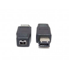 ΑΝΤΑΠΤΟΡΑΣ FIREWIRE (IEEE 1394) 4PIN ΘΗΛ. - 6PIN ΑΡΣ.