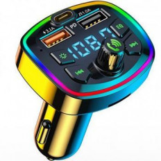 FM TRANSMITTER 12-24V ΜΕ BLUETOOTH ΚΑΙ 2 ΘΥΡΕΣ USB
