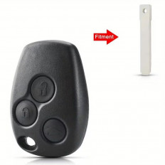 ΚΕΛΥΦΟΣ ΚΛΕΙΔΙΟΥ ΑΥΤΟΚΙΝΗΤΟΥ RENAULT CLIO MEGANE LAGUNA KANGOO ΜΕ 3 ΚΟΥΜΠΙΑ ΚΑΙ ΛΕΠΙΔΑ 3Χ9mm