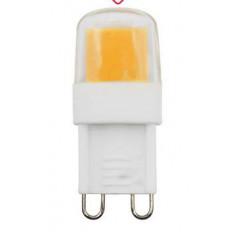 ΛΑΜΠΑ LED 220V G9 3W ΣΕ ΘΕΡΜΟ ΛΕΥΚΟ ΜΕ ΣΙΛΙΚΟΝΗ ΚΑΙ COB LED