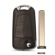ΚΕΛΥΦΟΣ ΚΛΕΙΔΙΟΥ ΑΥΤΟΚΙΝΗΤΟΥ OPEL CORSA/ASTRA/VECTRA/ZAFIRA/SIGNUM ΜΕ 3 ΚΟΥΜΠΙΑ ΚΑΙ ΛΕΠΙΔΑ HU100
