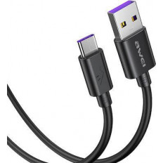 ΚΑΛΩΔΙΟ USB ΑΡΣΕΝΙΚΟ ΣΕ TYPE-C ΑΡΣΕΝΙΚΟ 30cm CL-113T