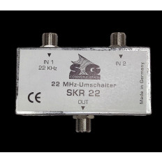 2X1 SATELLITE LNB MULTI SWITCH FTA 22 Khz TONE