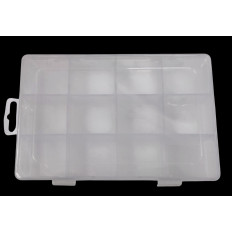 ΤΑΜΠΑΚΙΕΡΑ ΠΛΑΣΤΙΚΗ 200x130x35mm ΔΙΑΦΑΝΗΣ ΜΕ 10 ΧΩΡΙΣΜΑΤΑ