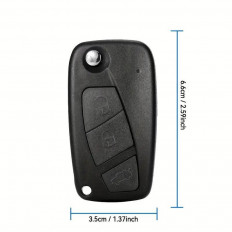 ΚΕΛΥΦΟΣ ΚΛΕΙΔΙΟΥ ΑΥΤΟΚΙΝΗΤΟΥ FIAT PUNTO STILO IDEA ΜΕ 3 ΚΟΥΜΠΙΑ ΚΑΙ ΑΝΑΔΙΠΛΟΥΜΕΝΗ ΛΕΠΙΔΑ