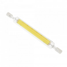 ΛΑΜΠΑ LED COB 220V AC 9W ΓΙΑ ΠΡΟΒΟΛΕΙΣ ΙΩΔΙΝΗΣ R7S 118mm ΣΕ ΨΥΧΡΟ ΛΕΥΚΟ