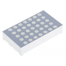 LED DISPLAY DOT MATRIX ΚΟΚΚΙΝΟ ΚΟΙΝΗΣ ΑΝΟΔΟΥ 39.2x22.9x8mm TA12-11SRWA