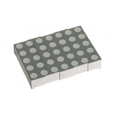 LED DISPLAY DOT MATRIX ΚΟΚΚΙΝΟ ΚΟΙΝΗΣ ΑΝΟΔΟΥ 37.65 mm x 53 mm x 8.45 mm  TA20-11SRWA