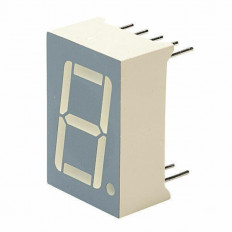 DISPLAY LED ΚΟΙΝΗΣ ΚΑΘΟΔΟΥ ΚΟΚΚΙΝΟ 12.7 mm x 19.05 mm x 8 mm  7 SEGMENT SC56-11SRWA