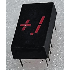 DISPLAY LED ΚΟΚΚΙΝΟ (±.1) 18 Χ 9mm CQY 81B