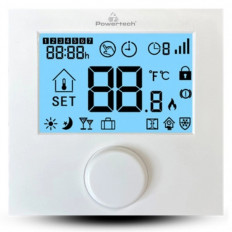 ΘΕΡΜΟΣΤΑΤΗΣ ΨΗΦΙΑΚΟΣ 220V PT-1047 ΛΕΥΚΟΣ