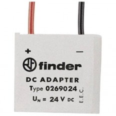 FINDER 0269024 ΠΡΟΣΑΡΜΟΣΤΗΣ ΓΙΑ 24V DC ΜΕΤΑΤΡΟΠΕΑΣ DC / AC