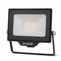 ΠΡΟΒΟΛΕΑΣ LED 20W 220V IP44 2800k SLIM ΜΑΥΡΟΣ