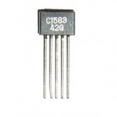 2SC 1583 NPN TRANSISTOR Dual, ra, 50V, 0,1A, 0,4W, 150MHz