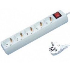 ΠΟΛΥΠΡIZO 5 ΘΕΣΕΩΝ ΜΕ ΔΙΑKΟΠΤΗ & ΚΑΛΩΔΙΟ 3x1.5mm/3m